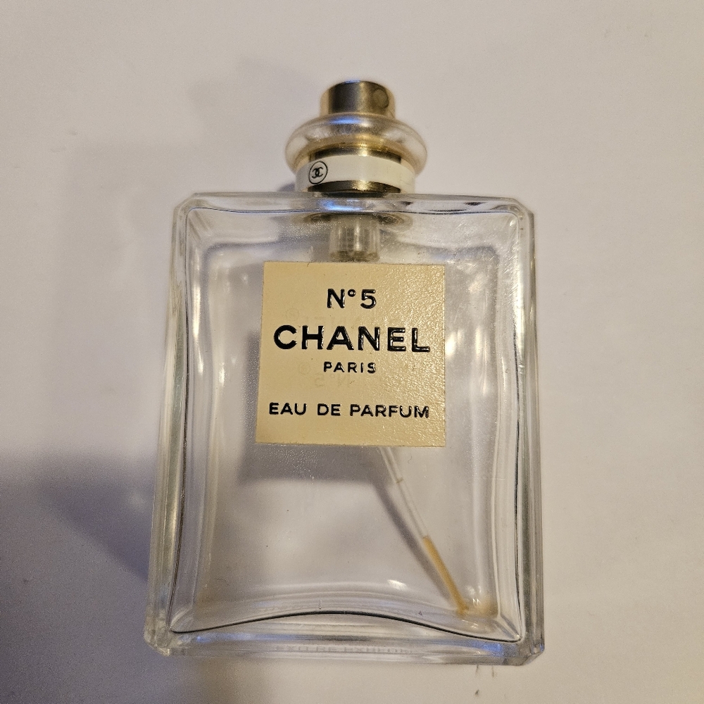 Empty Chanel No5 Perfume Bottle Only